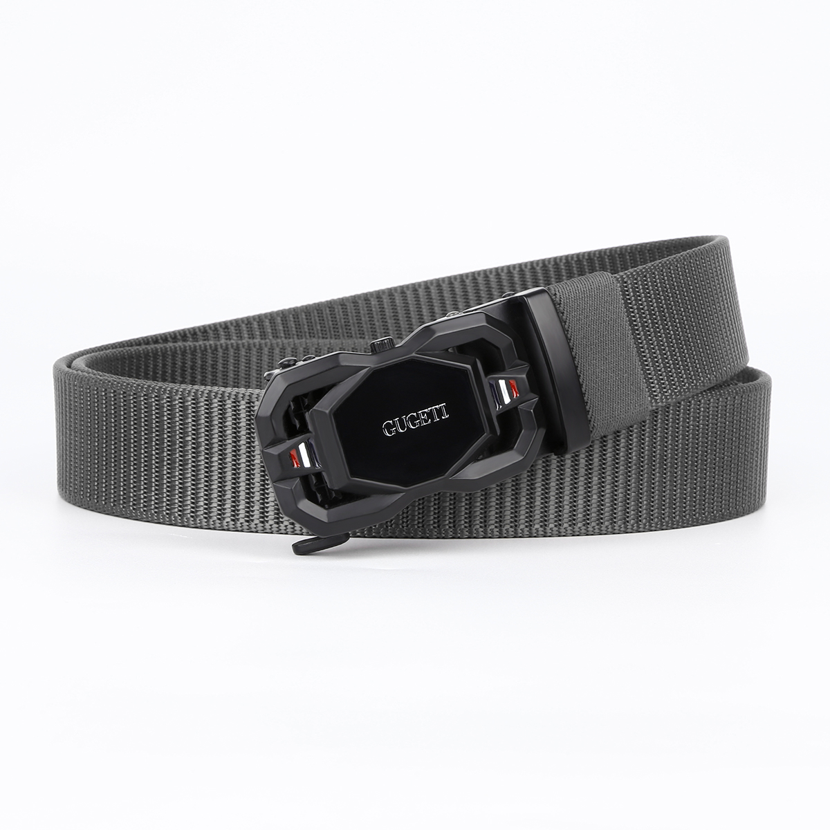 Men's Belt  Automatic buckle tank belt canvas  fabric belt 3.4cm